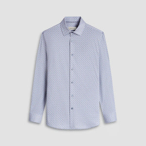 Bugatchi JAMES Mandala 8-Way Stretch Shirt