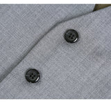 Renoir 508-5 Men's Light Grey Wool Vest
