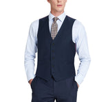 Renoir 508-19 Men's New Navy Wool Vest