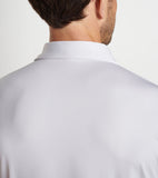 Peter Millar Solid Stretch Jersey Long Sleeve Polo