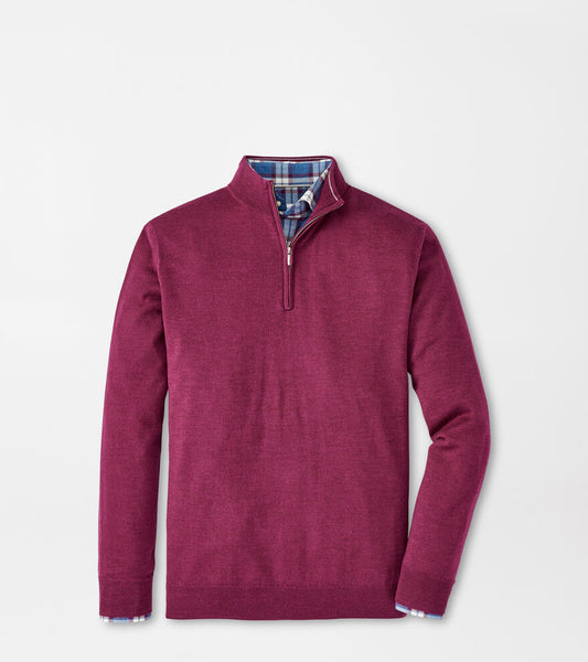 Peter Millar Crown Fleece Quarter-Zip Sweater – Savile Lane