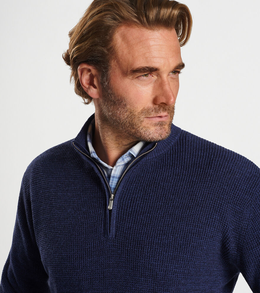 Peter Millar Kitts Twisted Quarter-Zip – Savile Lane