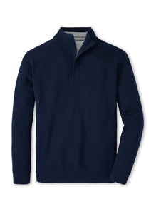 Peter Millar Navy Alpine Quarter-Zip