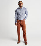 Peter Millar Campbell Perfect Pinpoint Cotton-Stretch Sport Shirt