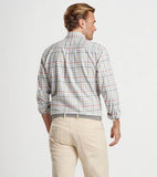 Peter Millar White Rock Cotton Sport Shirt