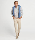 Peter Millar White Rock Cotton Sport Shirt