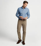 Peter Millar Delvin Twill Five-Pocket Pant