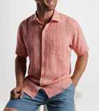 Peter Millar Sandblast Linen Sport Shirt