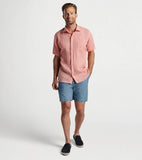 Peter Millar Sandblast Linen Sport Shirt