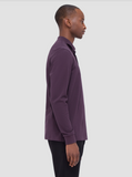 Bugatchi Plum Three Button Polo