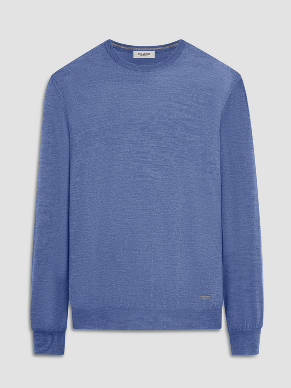 Bugatchi Long Sleeve Scott Crew Neck Sweater