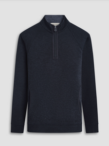 Bugatchi Long Sleeve Quarter Zip Knit