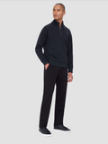 Bugatchi Long Sleeve Quarter Zip Knit