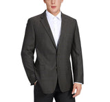 Men's Classic Fit Plaid Blazer 100% Wool Sport Coat - Savile Lane