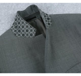 Men's Classic Fit 100% Wool Premium Plaid Suit - Savile Lane