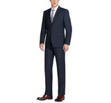 Renoir 201-2 Men's Dark Navy 2-Piece Notch Lapel Suit