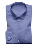 Custom Tonal Box Check Shirt - Savile Lane